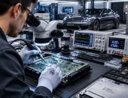 تعمیر ECU خودرو لوکس